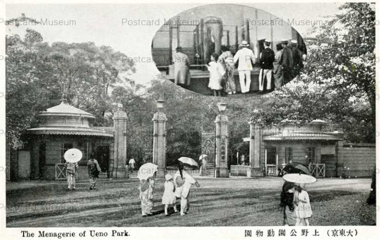 tab580-Menagerie Ueno Park 上野公園動物園 大東京　